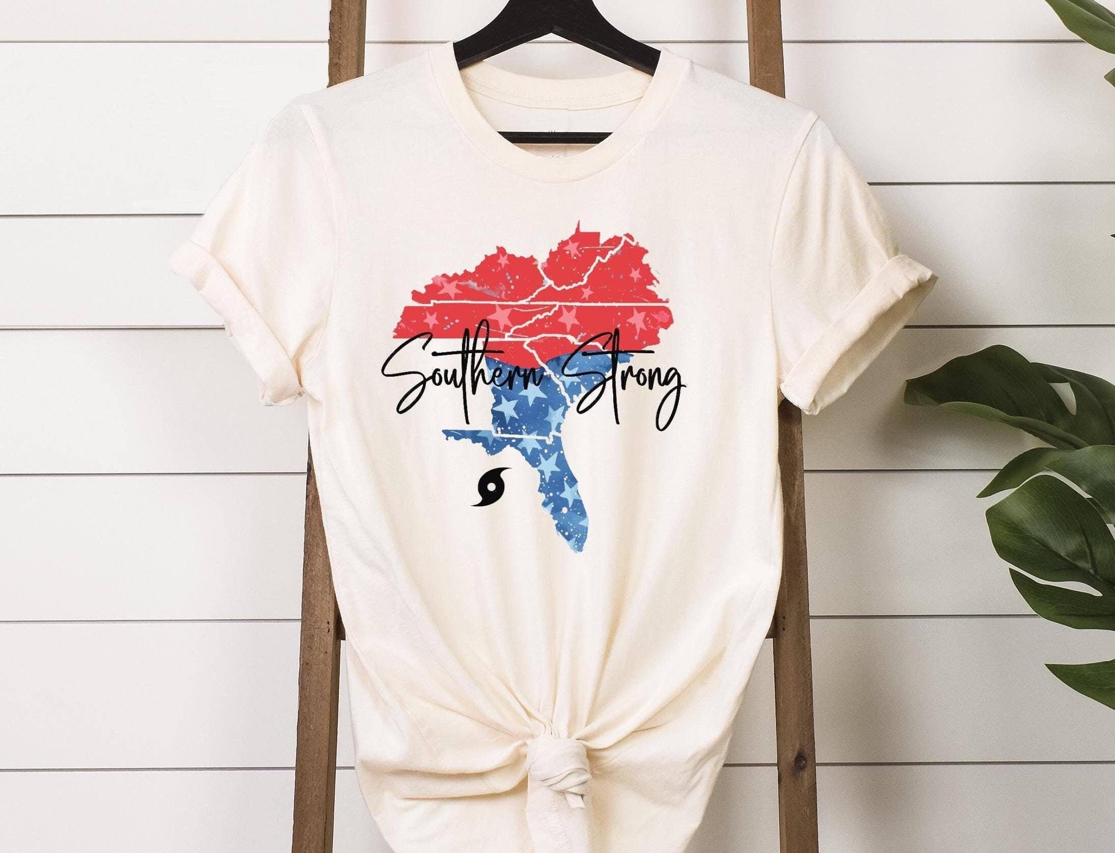 Hurricane Helene Southern Strong Relief Tee, USA Shirt