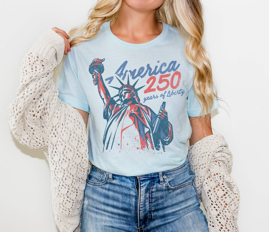 America 250 Years | Patriotic T Shirt | Usa Tee 4th of July