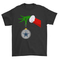 Grinch Hand Merry Christmas Dallas Cowboys T-Shirt