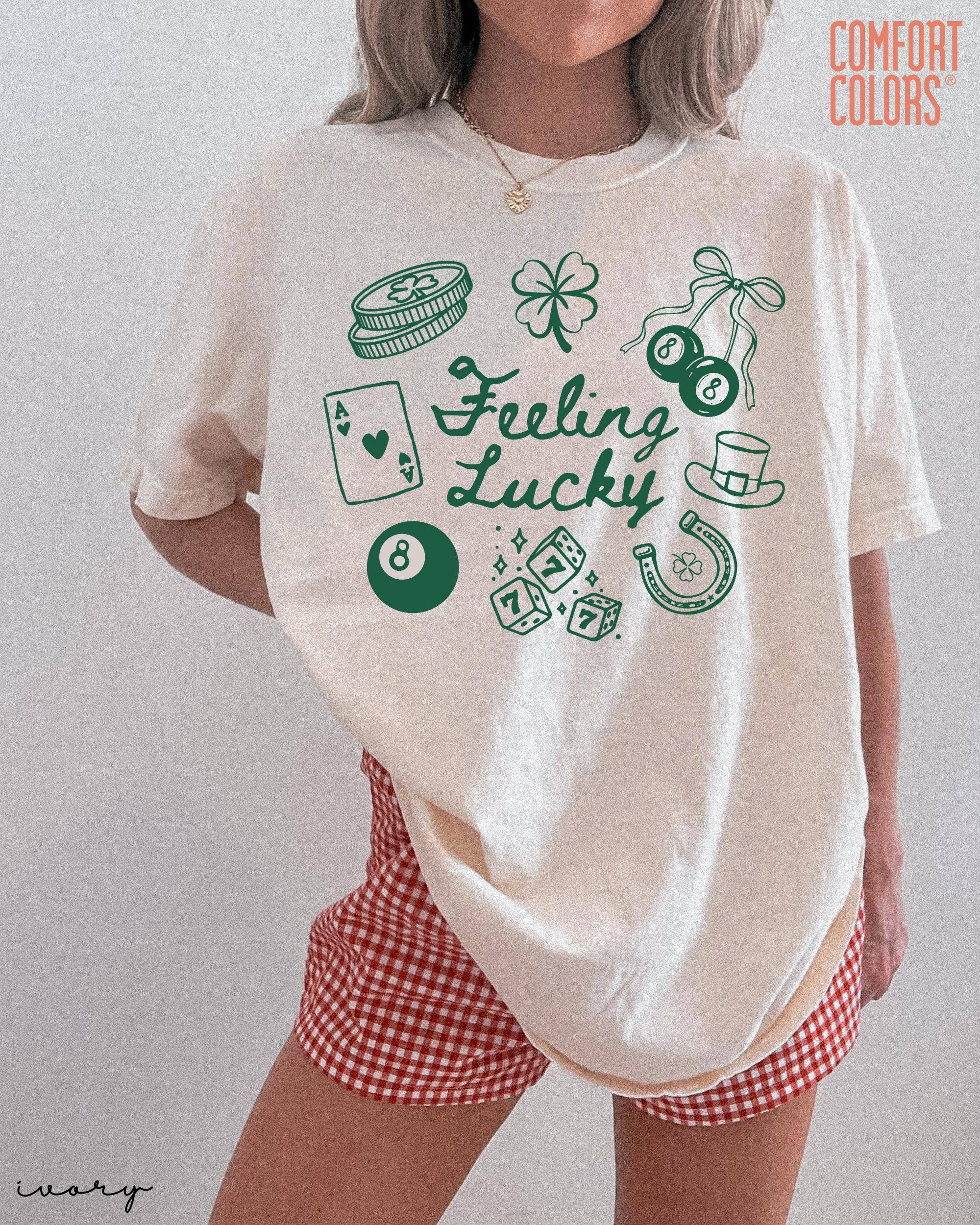 Lucky Day Doodle Tee - St. Patrick's Vibes