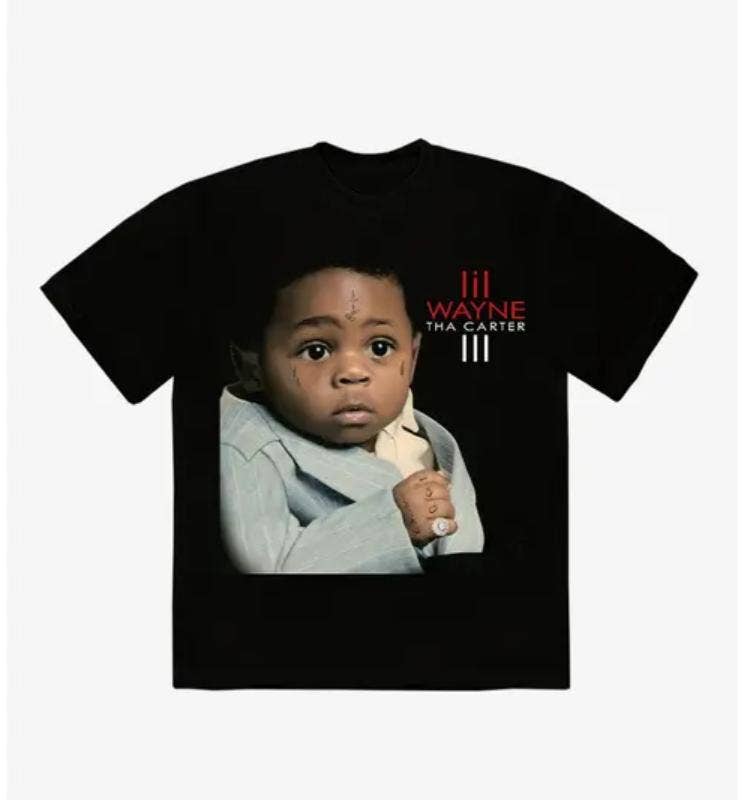 Lil Wayne Tha Carter Iii Album Cover Shirt Hip Hop Streetwea