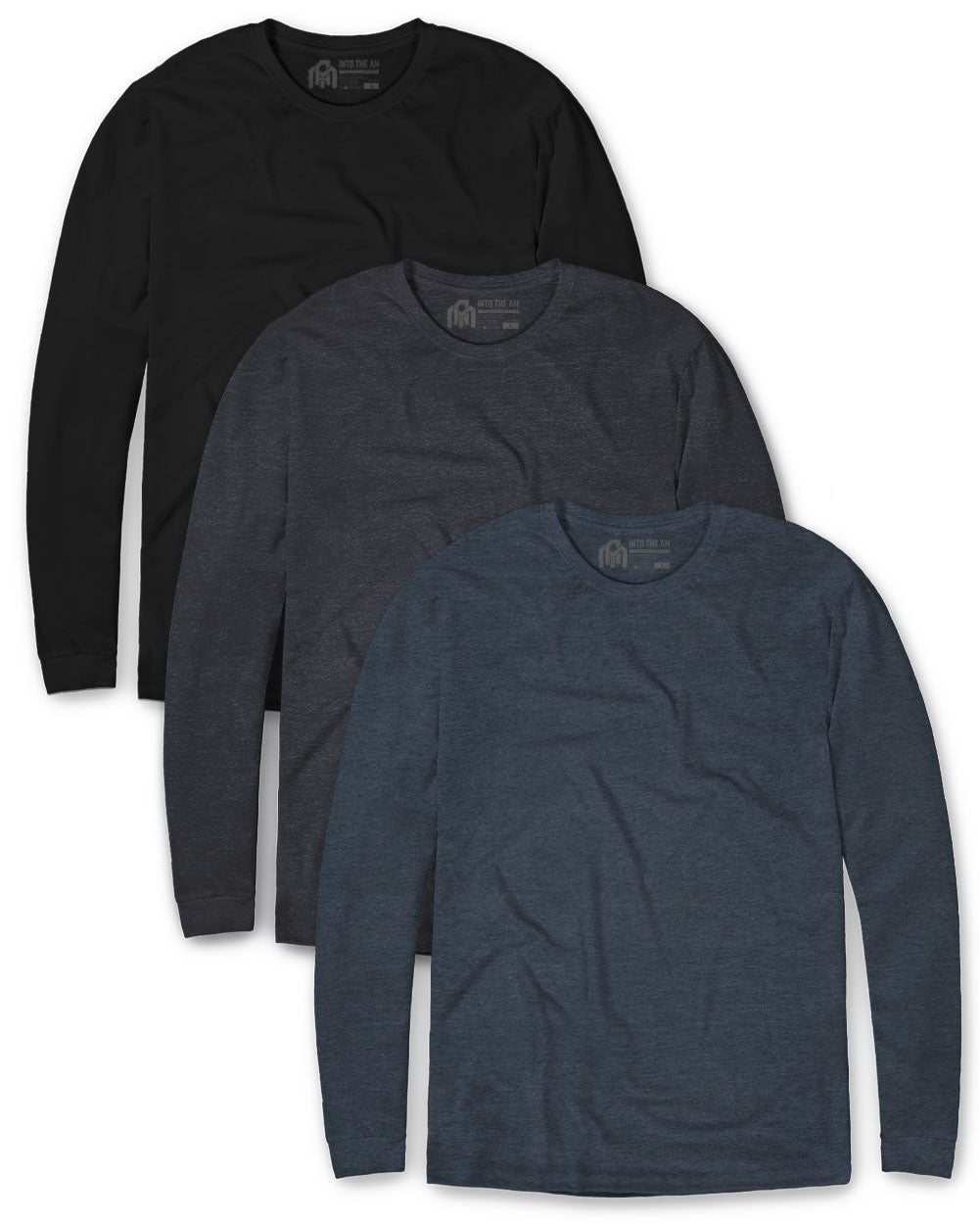 Custom 3 Pack Long Sleeve Tee