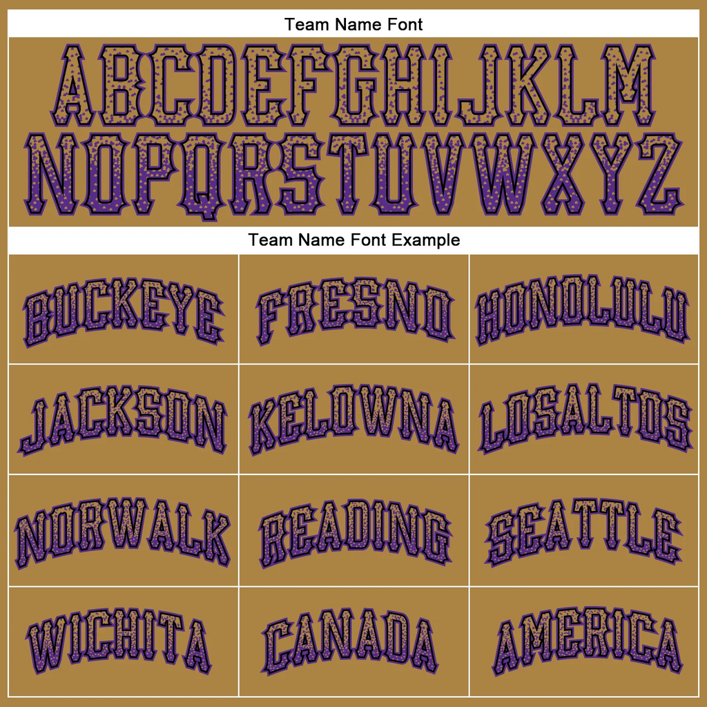Custom Old Gold Purple-Black Authentic Drift Fashion Baseball Jersey