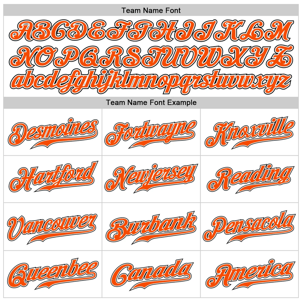 Custom White Orange Pinstripe Orange-Black Authentic Baseball Jersey