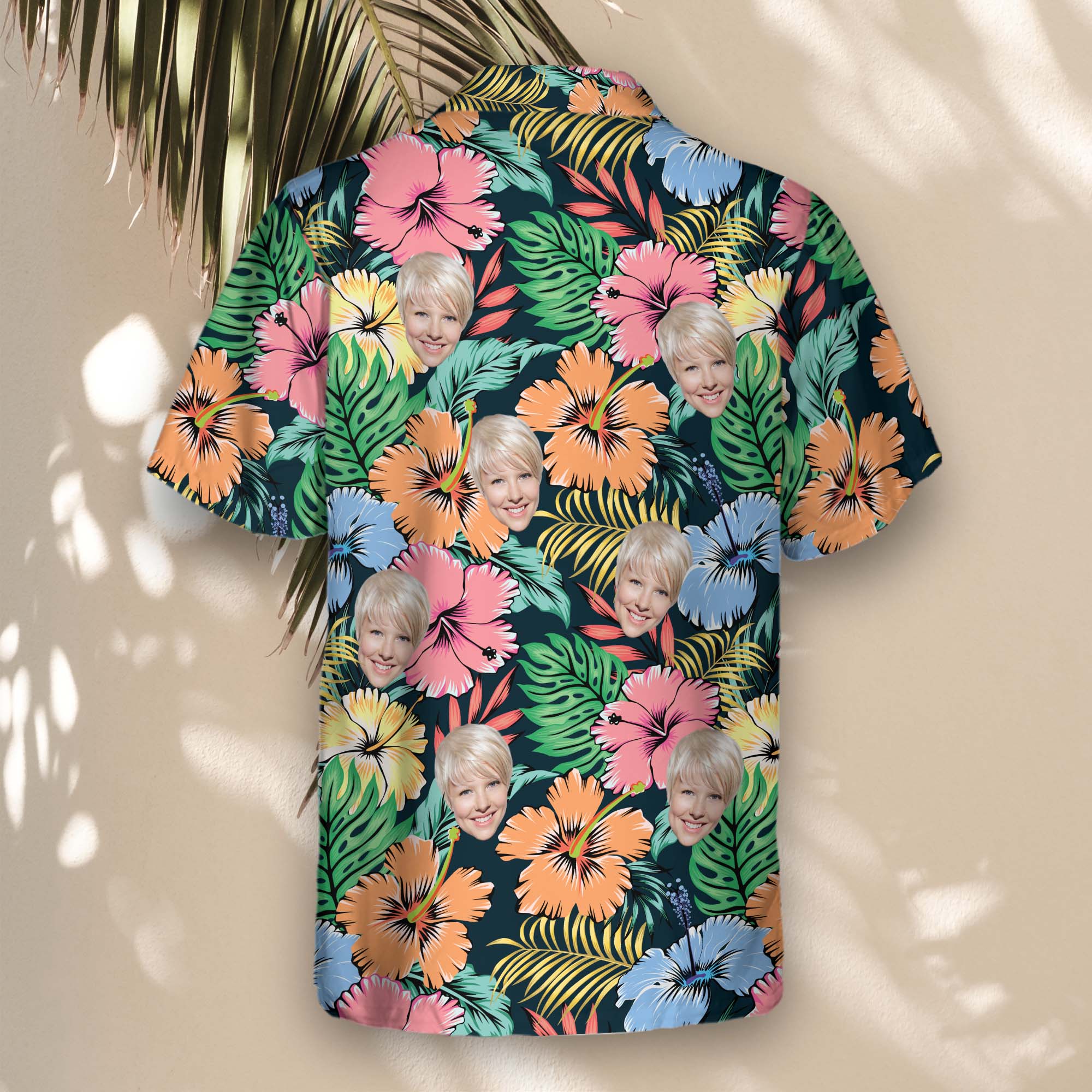 Vivid Summer | Aloha Custom Hawaiian Shirts with Faces or Logos
