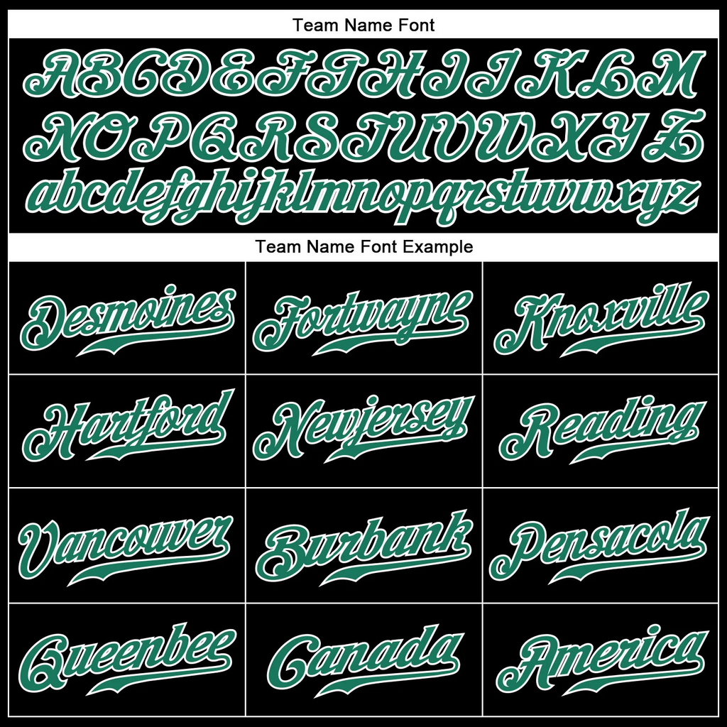 Custom Black Kelly Green Pinstripe Kelly Green-White Authentic Baseball Jersey