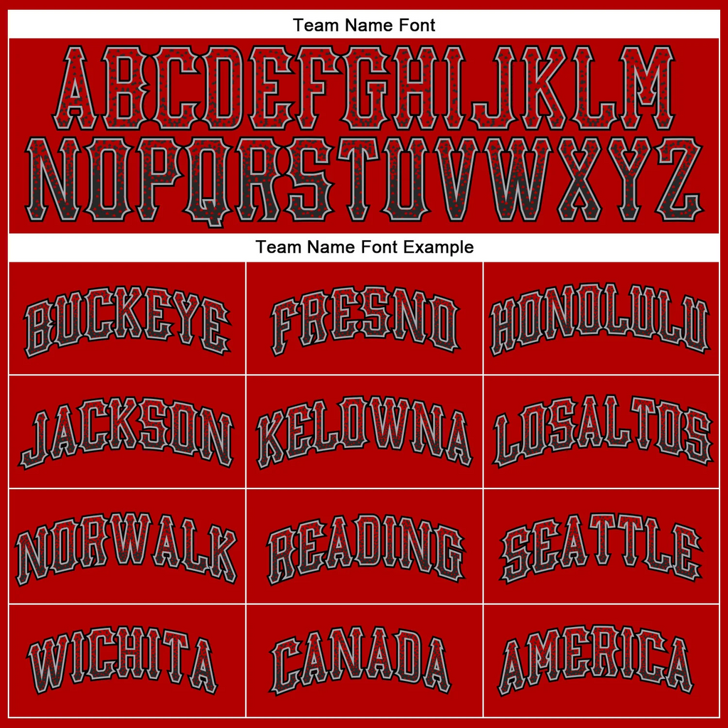 Custom Red Black-Gray Authentic Drift Fashion Baseball Jersey