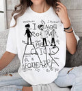 Doodle Art Band Members Graphic Tee