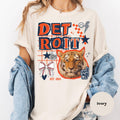 Detroit Tigers Collage Game Day Tee For Women