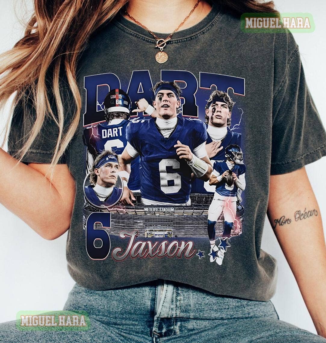 Jaxson Dart Vintage Football Game Day Tee