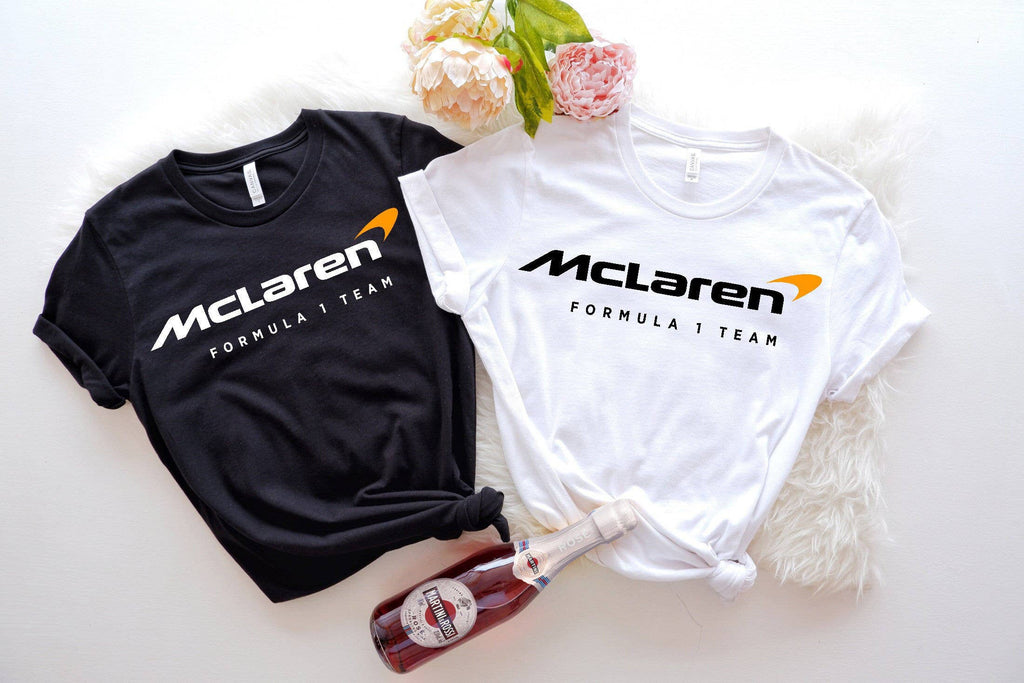 Mclaren F1 Team Race Car Tee Shirt