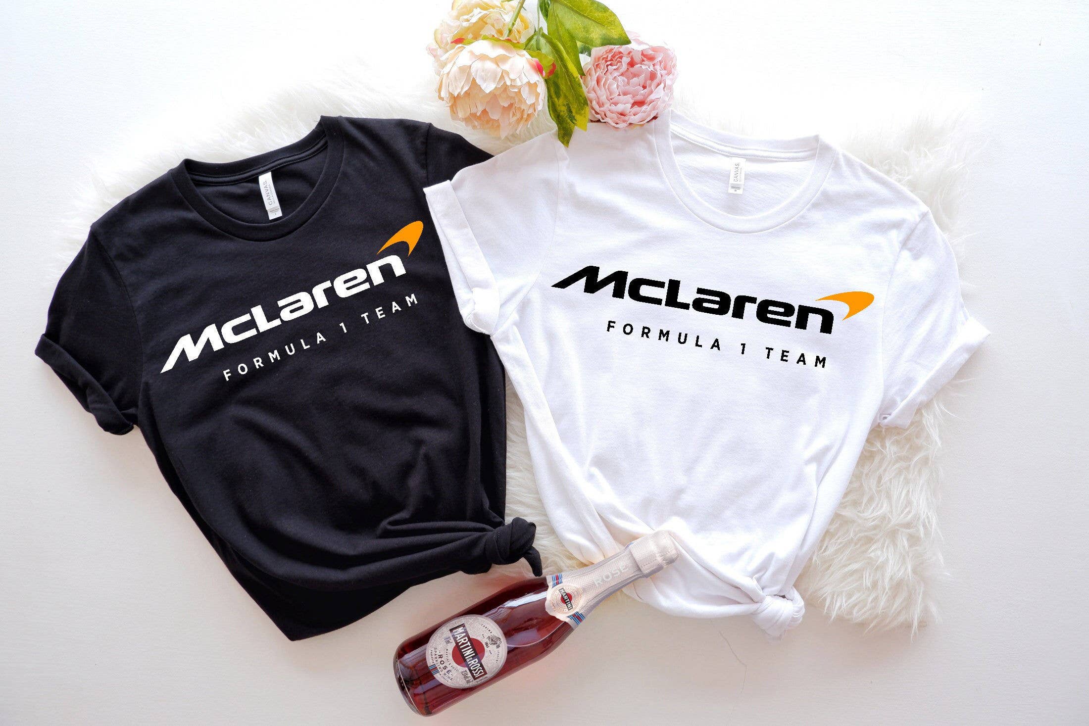Mclaren F1 Team Race Car Tee Shirt