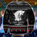 3D All Over Print Game Of Thrones – Not Today Ugly Christmas Sweater