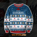 3D All Over Print Molson Canadian Ugly Christmas Sweater