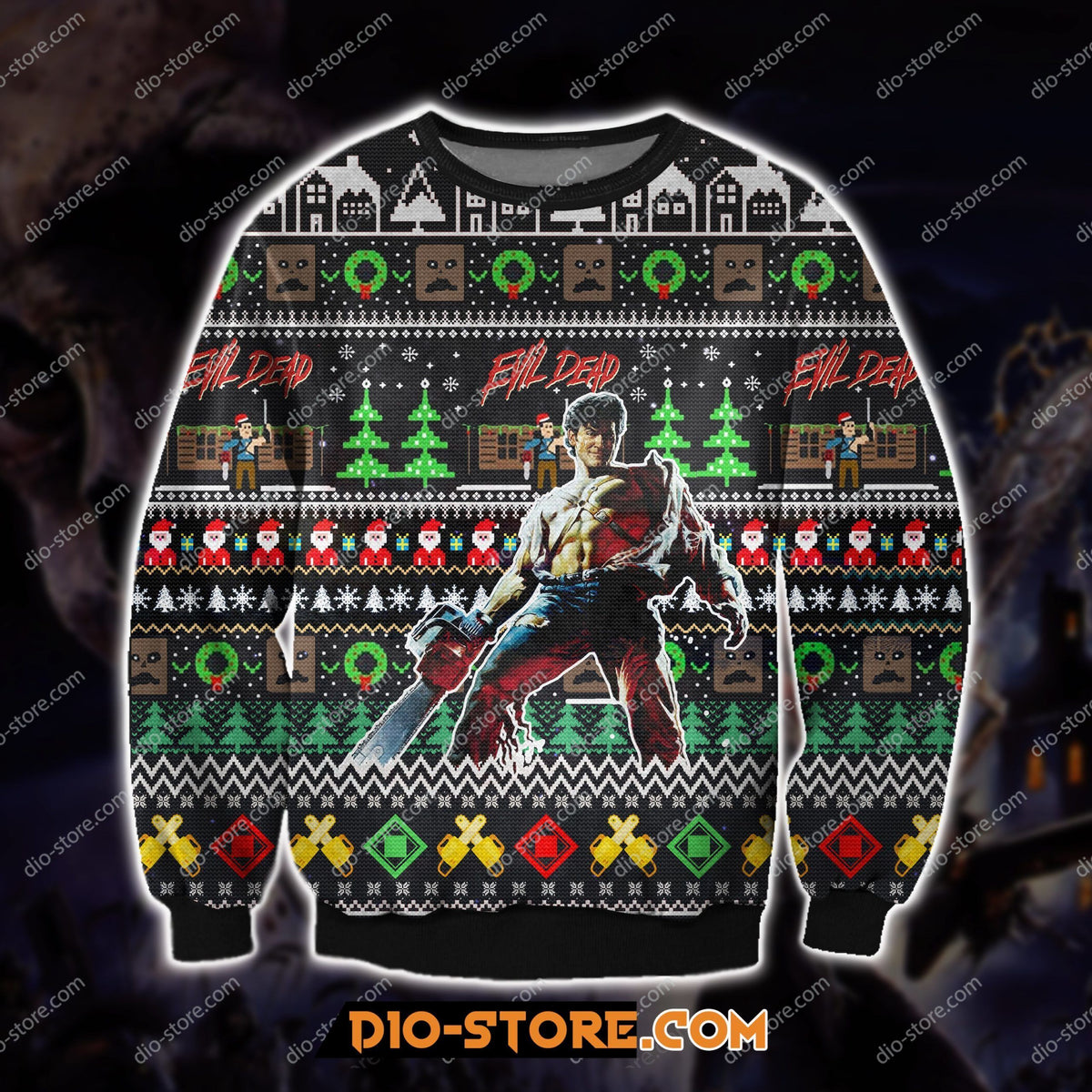 3D Print Evil Dead – American Horror Film Ugly Christmas Sweater