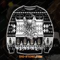 3D Print Kraken Black Spiced Rum Ugly Christmas Sweater