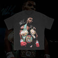 Mike Tyson Boxing Graphic Tee - Y2K Vintage Autographed Shir