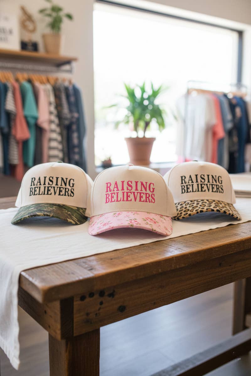 Raising Believers / Raising Disciples Two Tone Cotton Hat