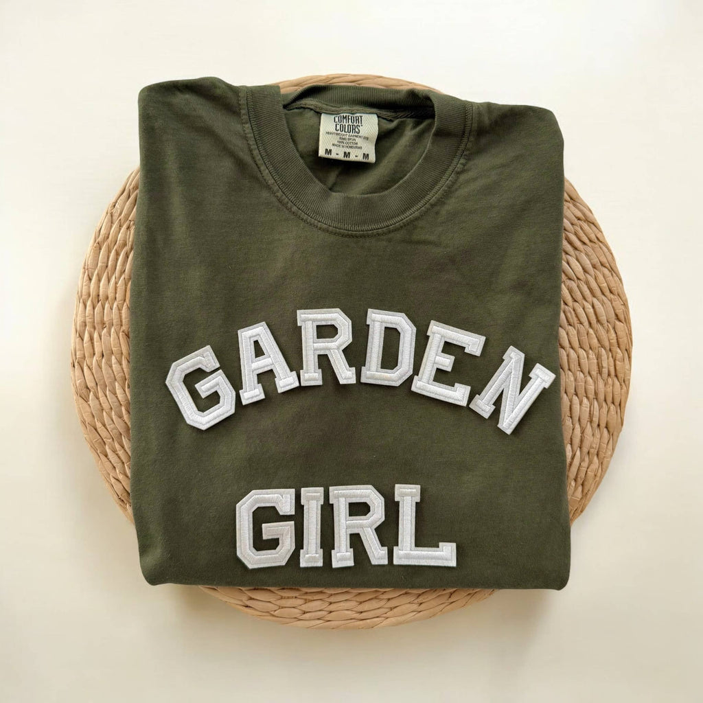 Garden Girl Comfort Colors Short Sleeve Shirt, Plant Gifts