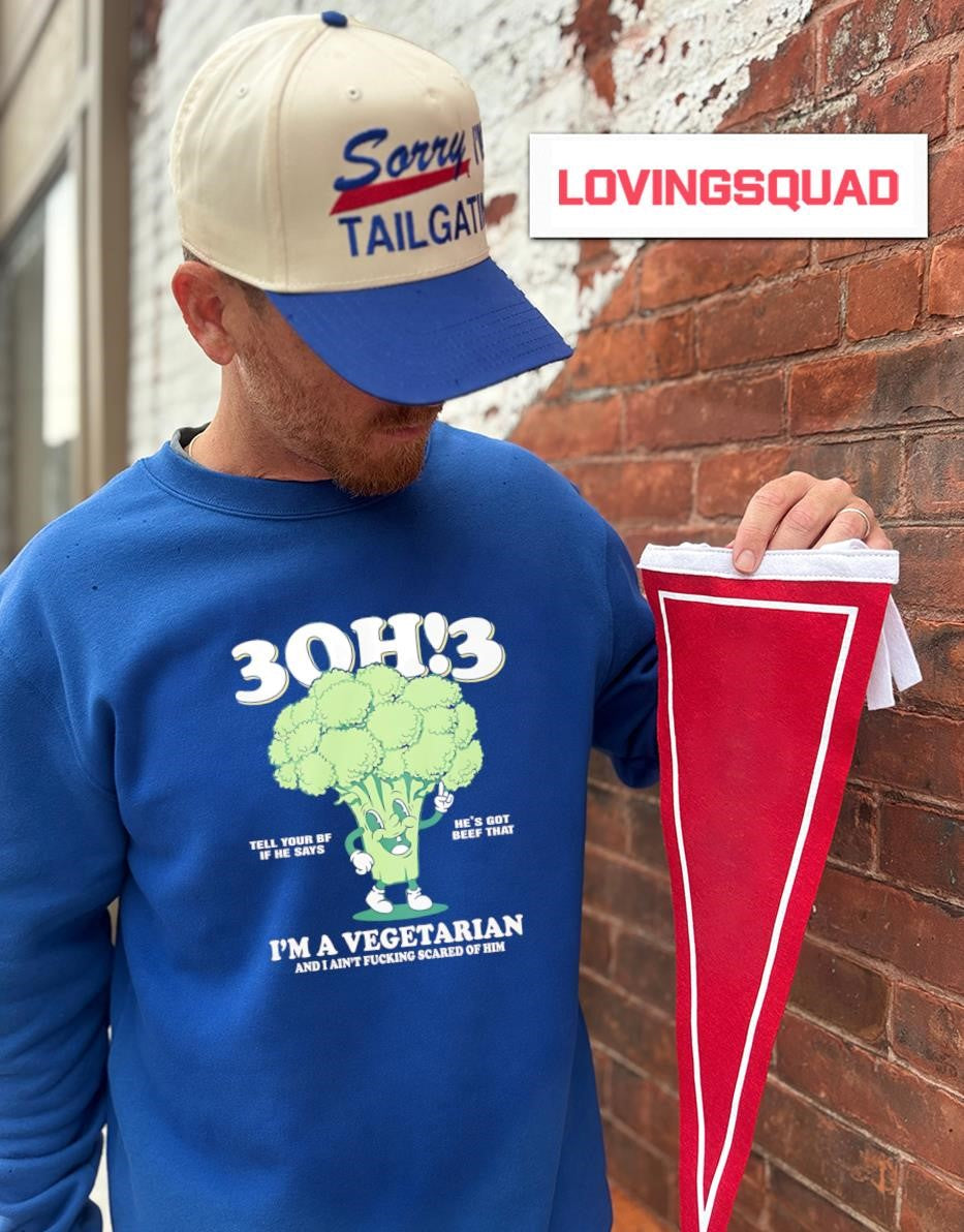 3oh3 Im A Vegetarian I’m A Vegetarian And I Ain’t Fucking Scared Of Him T-shirt
