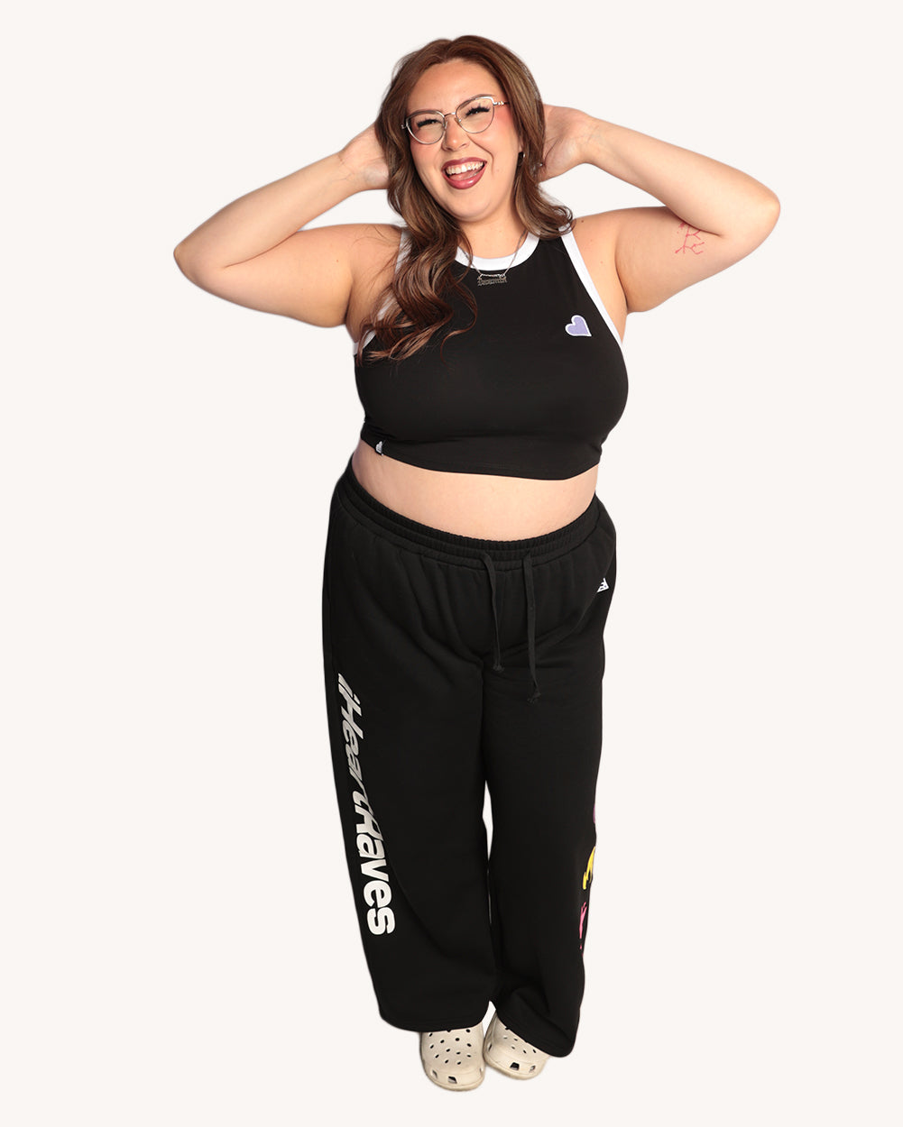 iHeartRaves Cropped Tank Top