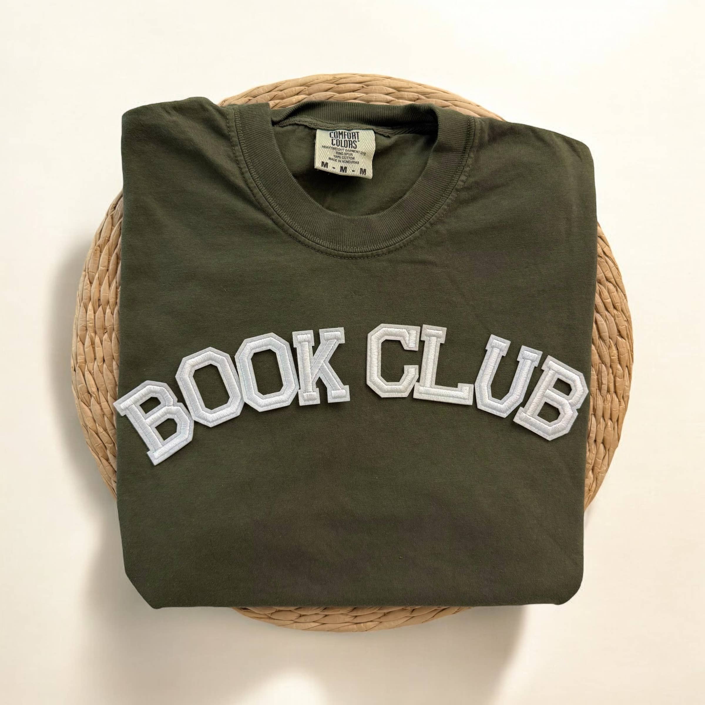 Book Club Comfort Colors Short Sleeve Shirt, Bookish Merch