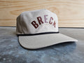 The Lariat - Ripstop Flat Bill Dat Hat Leather Lettering