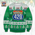 420 Extra Pale Ale Ugly Christmas Sweater