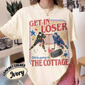 Get in Loser Cottage Rivalry Pride Flag Shirt
