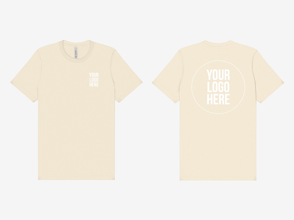Custom Logo Bella+Canvas 3001 Unisex / Men's Tee | 86 Colors