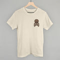 Leopard Print Skull (Left Chest)