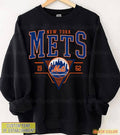 New York Vintage Baseball Crewneck Sweatshirt Tee
