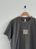 Drink Local Coffee T-Shirt - Dark Gray