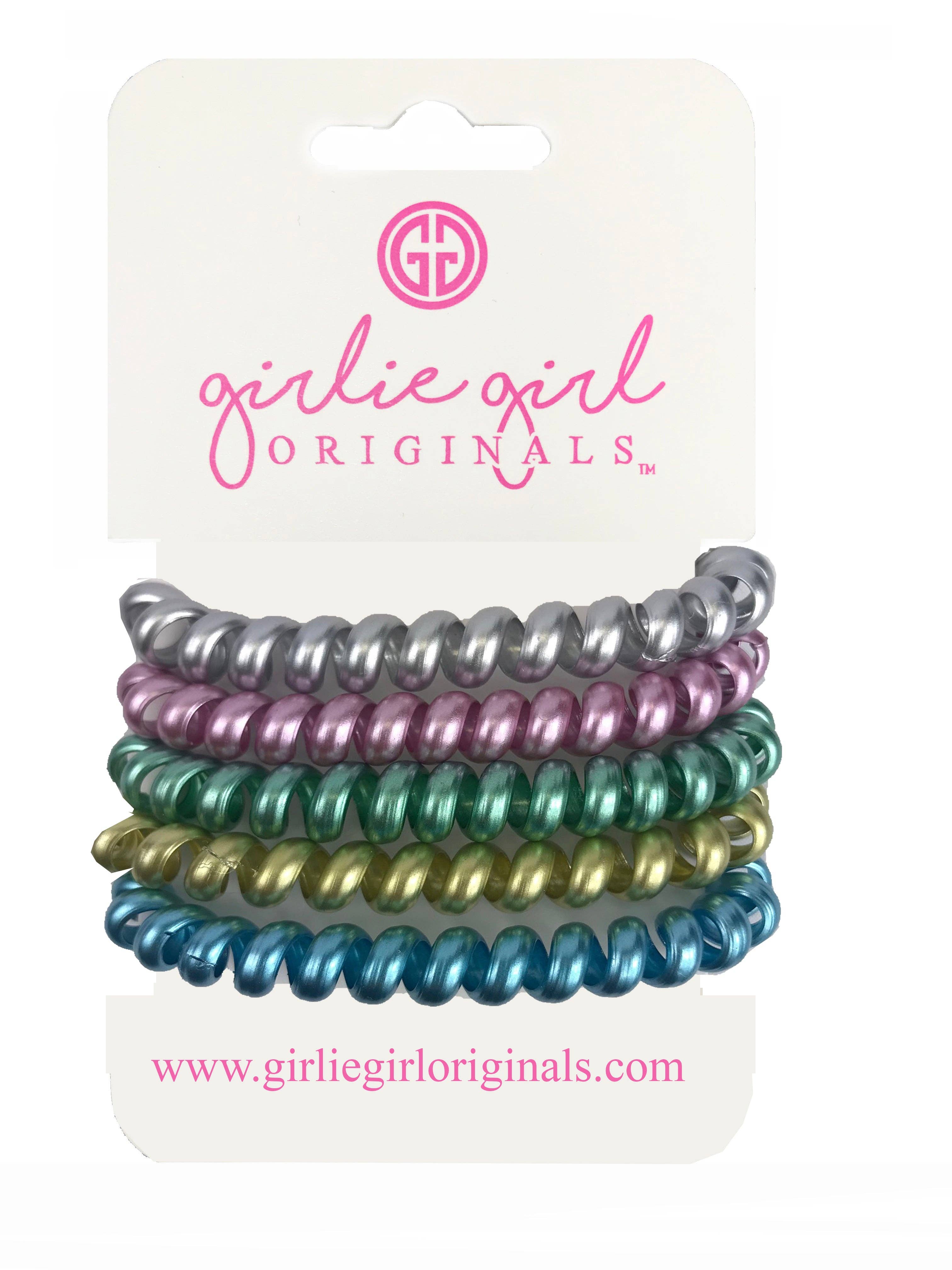 Tc-Met 11 Telephone Cord Hair Ties