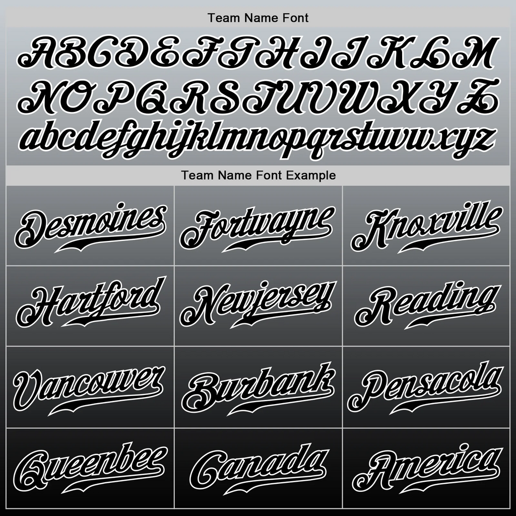 Custom Gray Black-White Authentic Fade Fashion Baseball Jersey