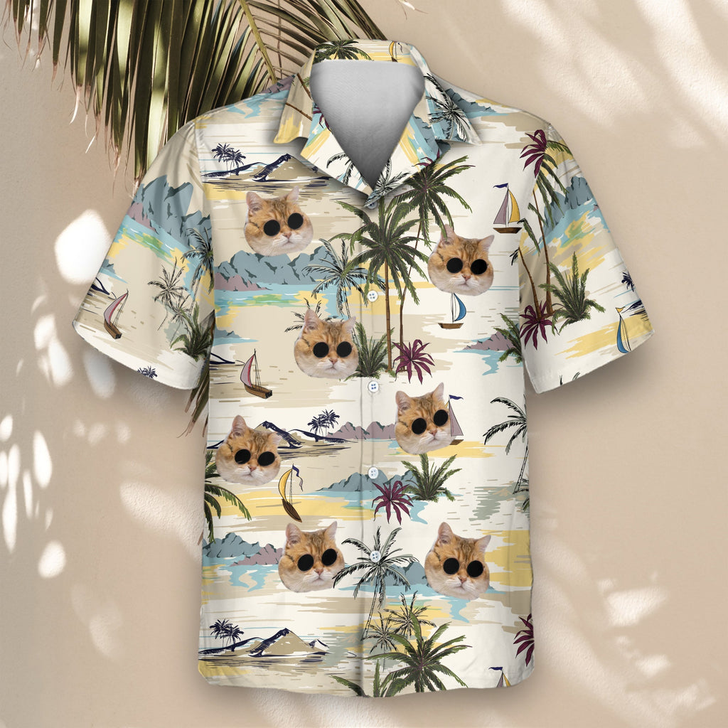 Tranquil Island | Aloha Custom Hawaiian Shirts with Faces or Logos