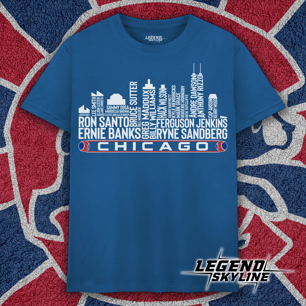 Chi-Cago Baseball Legends Skyline Tee