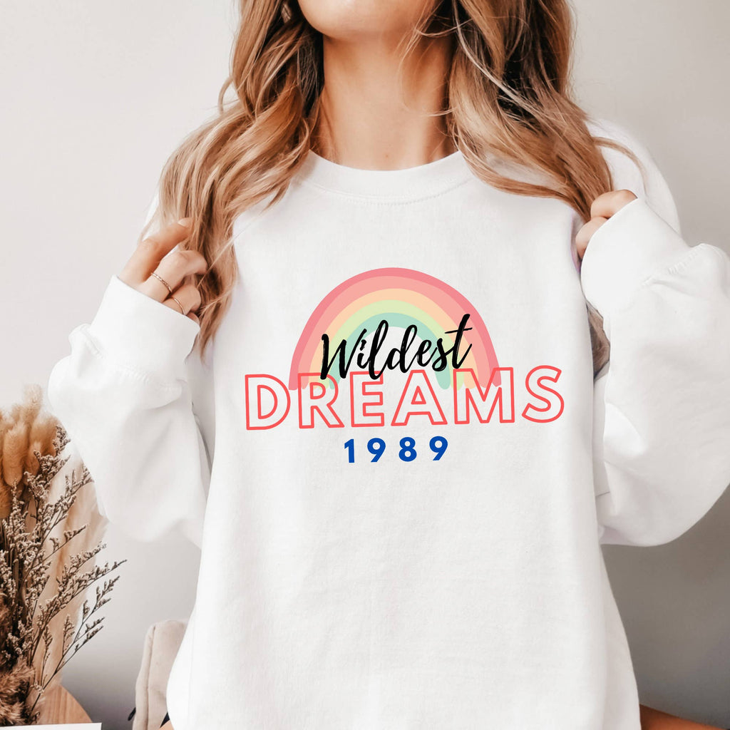 Wildest Dreams 1989 Rainbow Sweatshirt