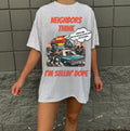 Vintage Comic Book Hip Hop Humor Graphic Tee