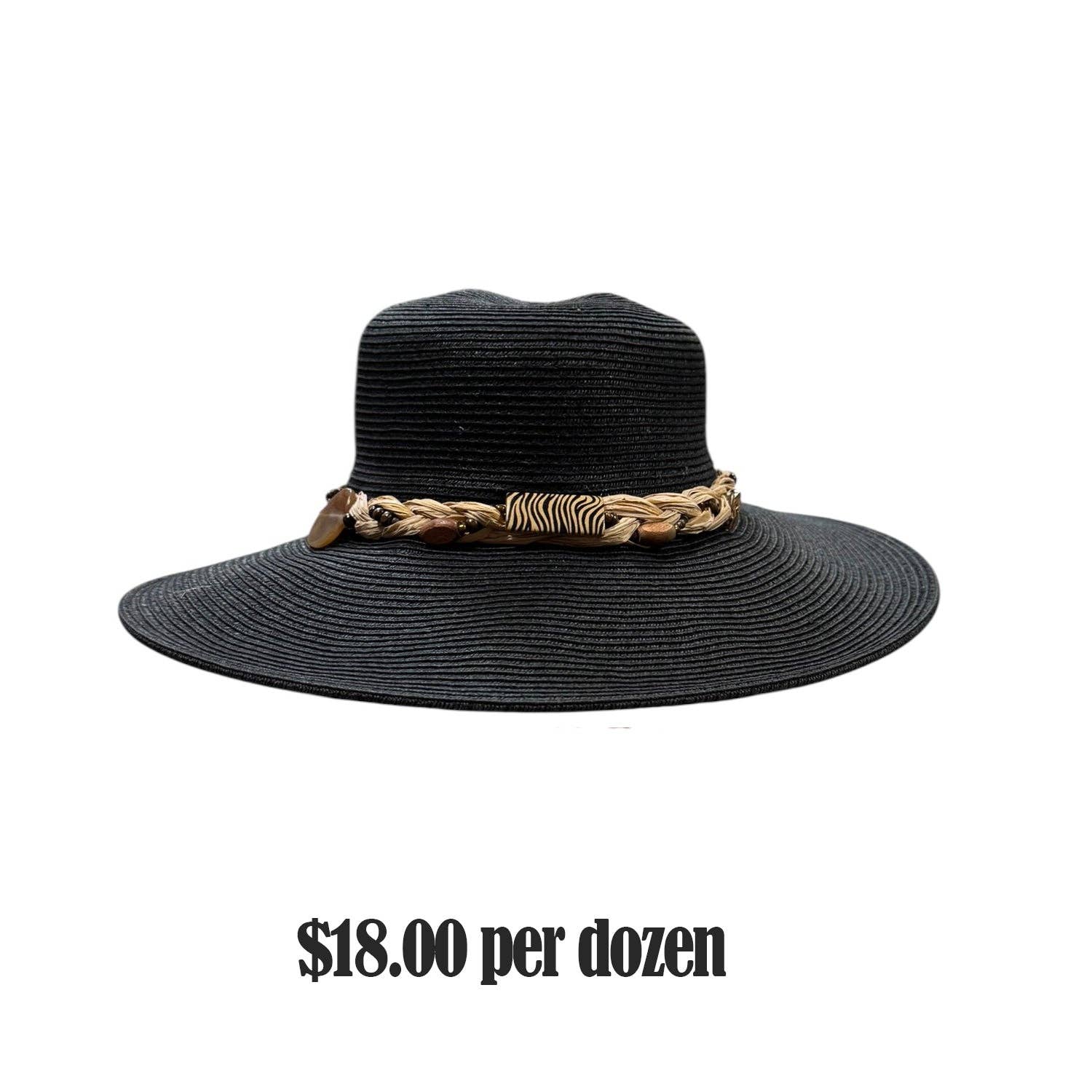 Csw-Beach Hat Black