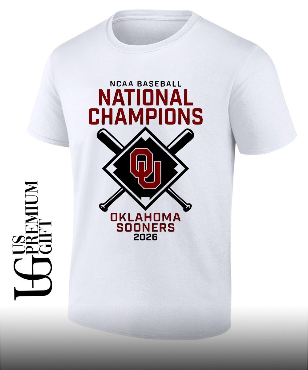 Oklahoma Sooners NCAA Baseball National Champions 2026 logo shirt