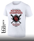 Oklahoma Sooners NCAA Baseball National Champions 2026 logo shirt