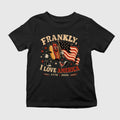 4th Of July Hot Dog Frankly I Love America 1776 2026 Shirt