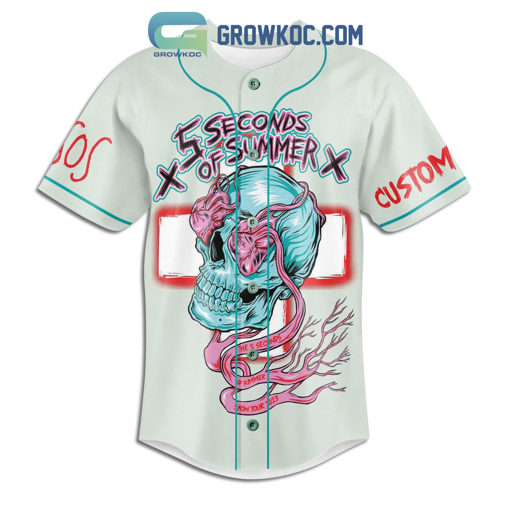 5 Seconds Of Summer Were Too Young, Too Dumb To Know Things Like Love Personalized Baseball Jersey