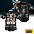 50 Years Of Touring Elton John Memories Personalized Baseball Jersey