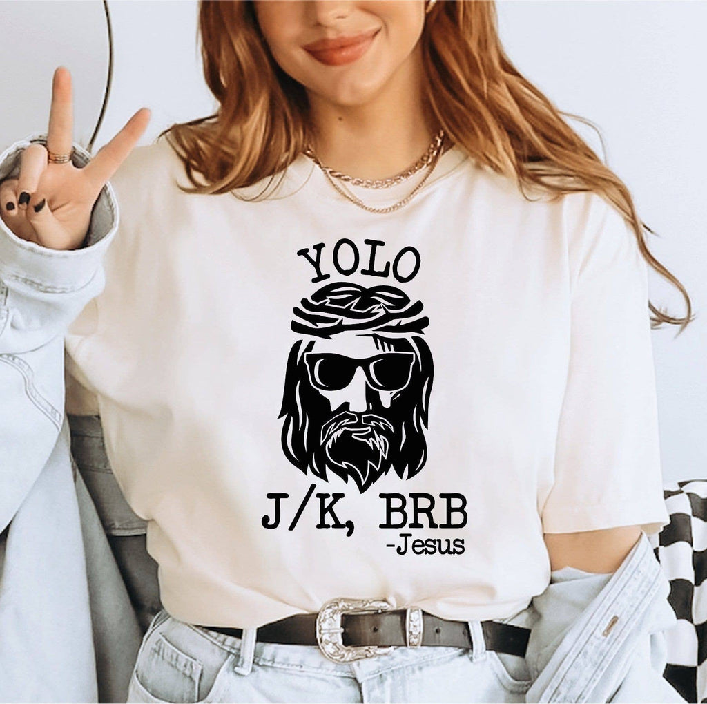 Yolo Jesus Women's Easter Shirt - Funny Christian Tee