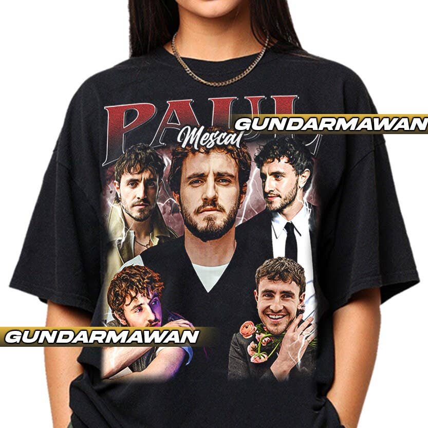 Limited Paul Mescal Vintage Unisex T-Shirt - Ideal Gift