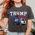 Trump Garbage Truck Tee - Funny Maga Supporter Shirt