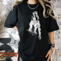 Shadow Monarch Graphic Tee, Igris Dark Fantasy Shirt