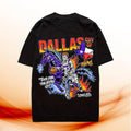 Dallas Basketball Shirt - Nba Skeleton Graphic Tee Gift Fan